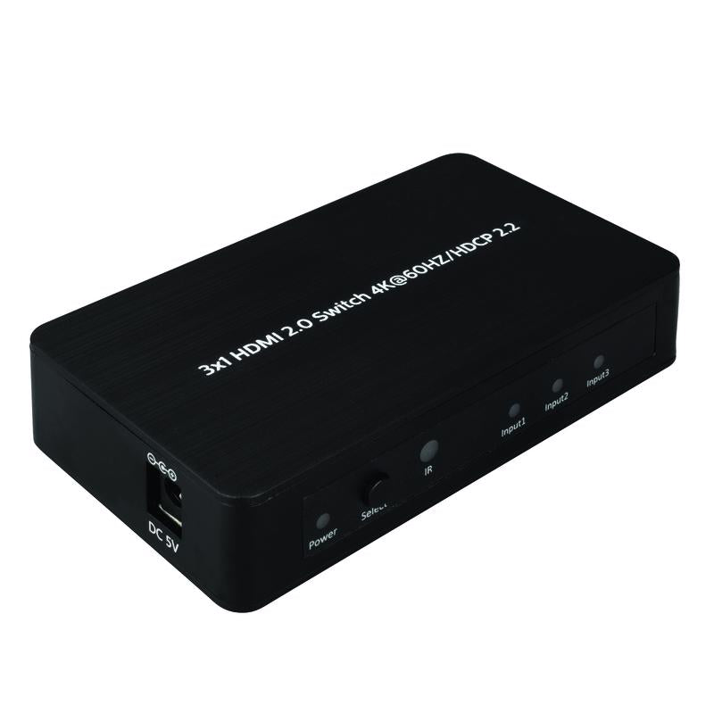 HDMI SWITCH 3X1 4K/UHD