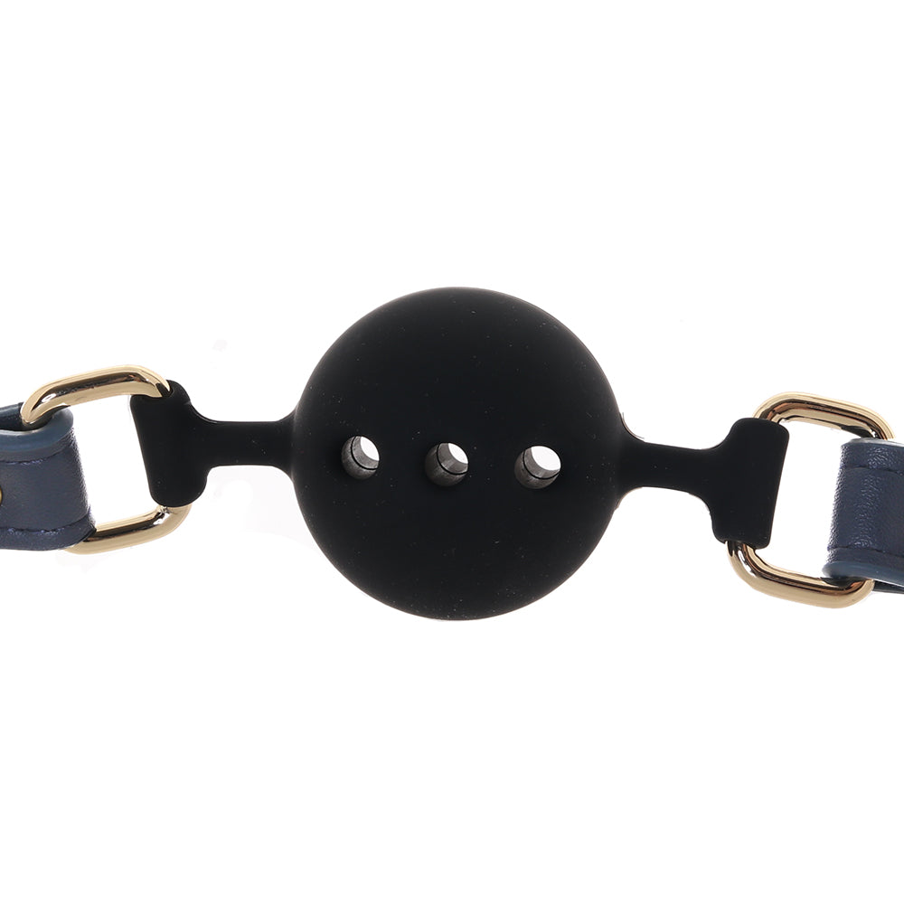 Bondage Couture Ball Gag in Blue