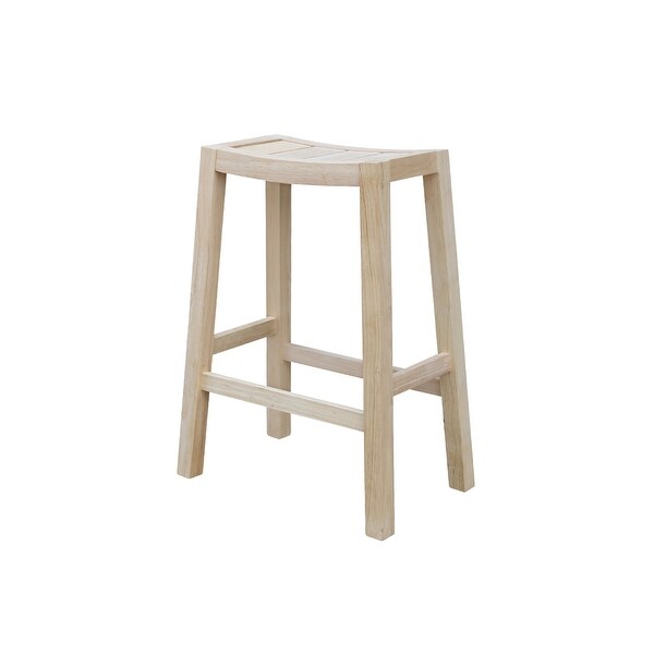 Solid Wood Ranch Stool