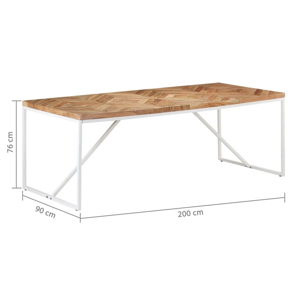 vidaXL Dining Table 78.7\