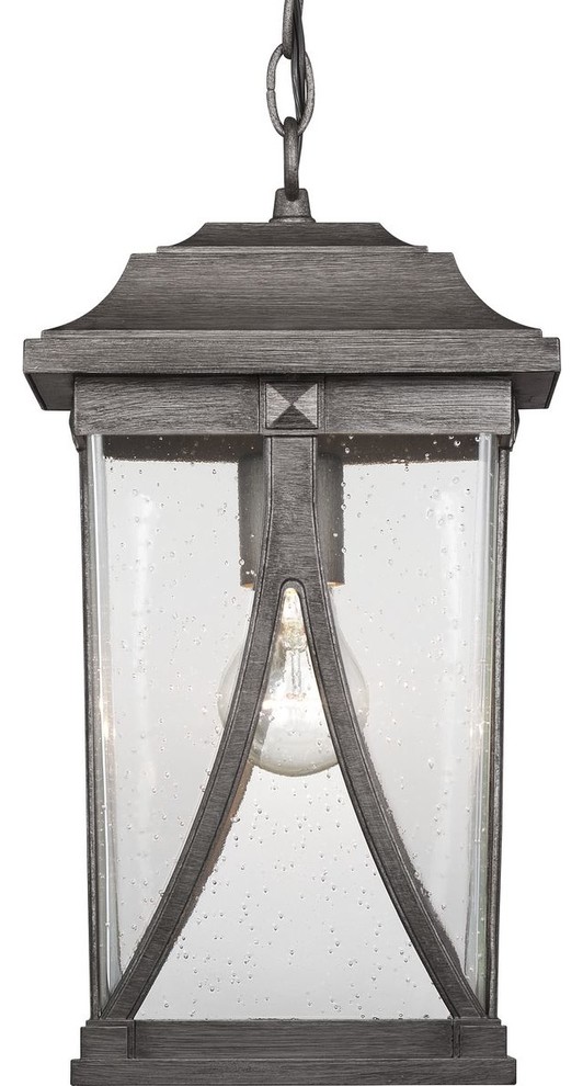 Abbott Collection 1 Light Hanging Lantern   Transitional   Outdoor Hanging Lights   by Progress Lighting  Houzz