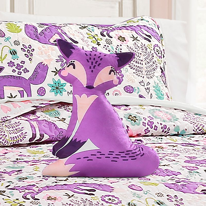 Lush Decor Pixie Fox Quilt Set