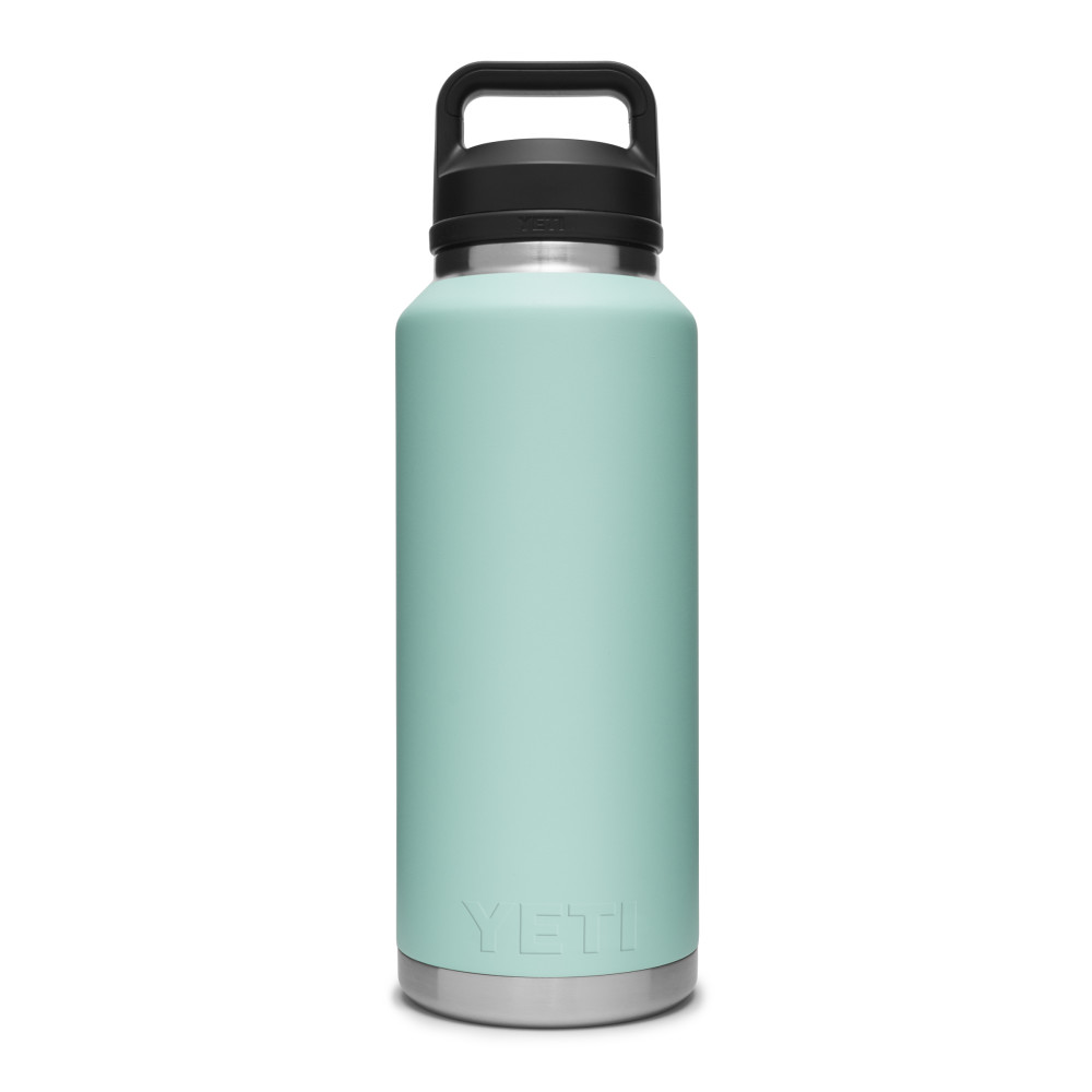 Yeti Rambler Bottle with Chug Cap 46oz， Seafoam