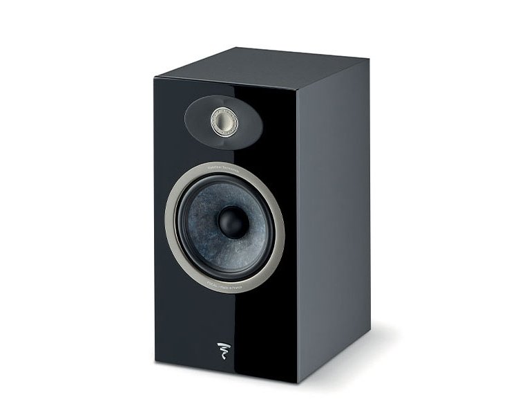 Focal Theva N1 Black High Gloss 2-Way Bookshelf Loudspeaker (Pair)