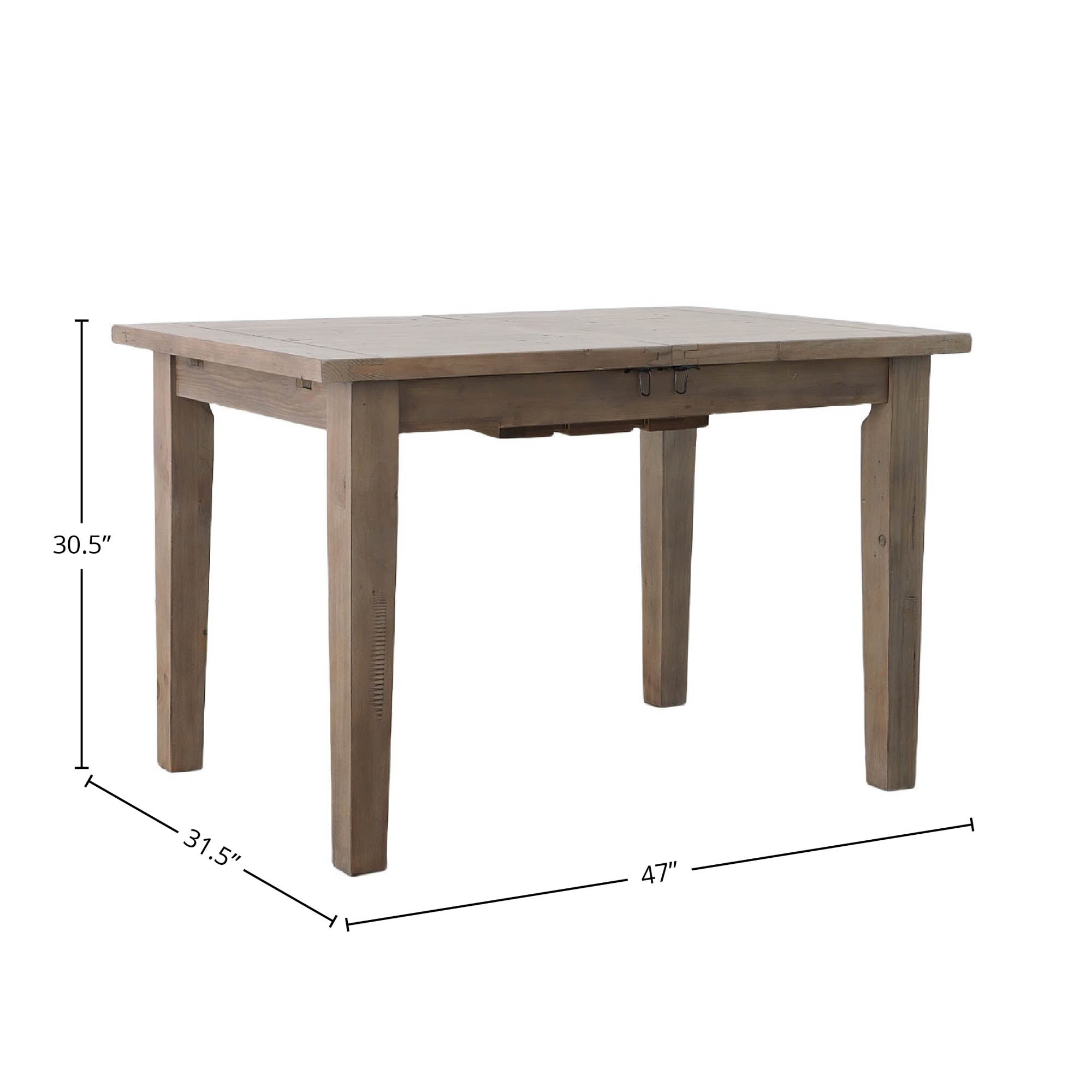 Irish Coast Small Extension Dining Table (47/62) - Sundried