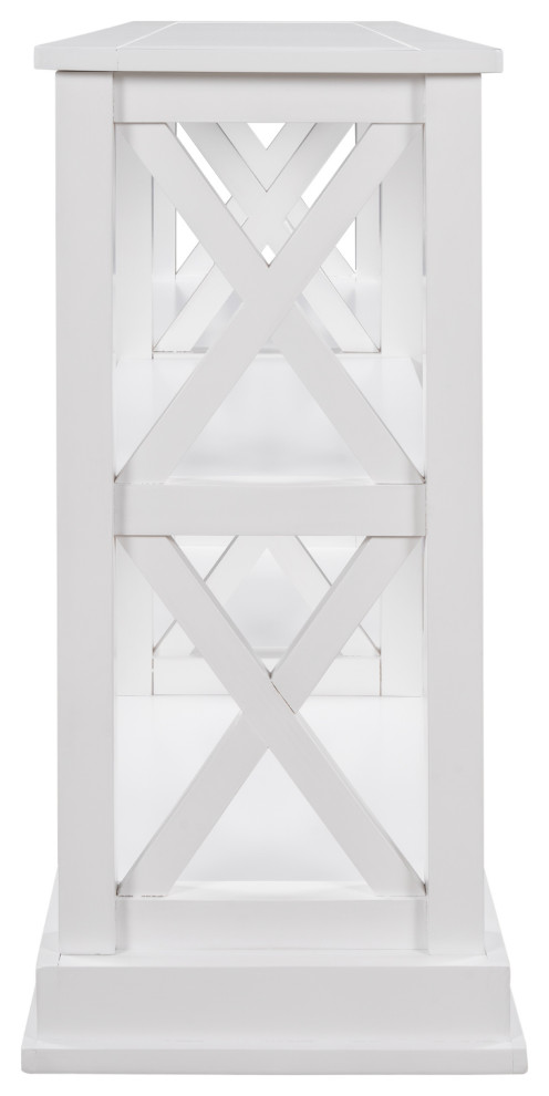 IC4017 Carlie Console Table  White   Transitional   Console Tables   by IDEAZ International  LLC  Houzz