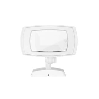 PROBRITE 150W Equivalent Integrated 5 Color Adjustable LED White Outdoor Wall PackFlood Light 3000 Lumens FSNX28-5CCT-WH