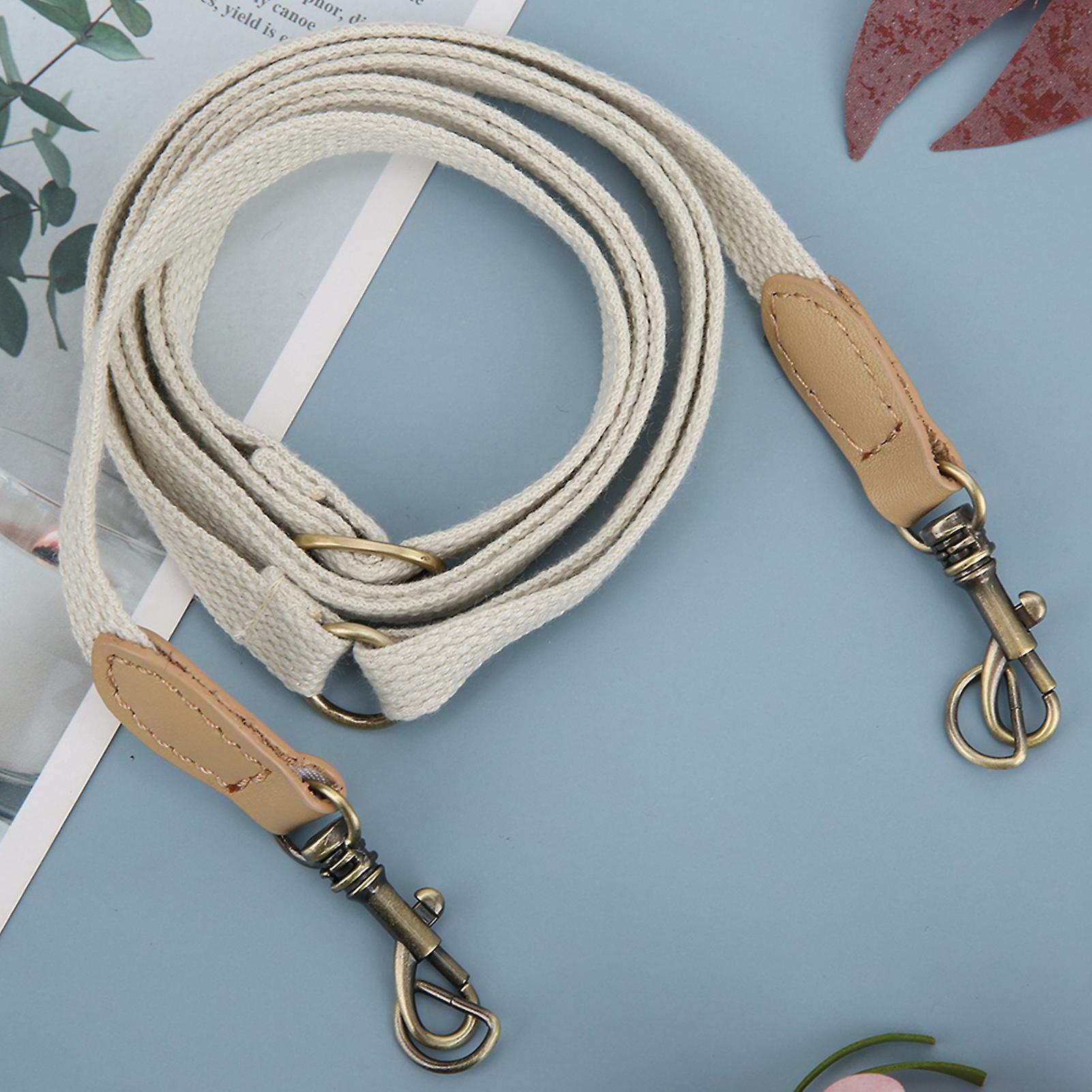 Bag Strap Shoulder Bag Leather Belt Adjustable Shoulder Strap Diy Handbag Accessoriesbeige