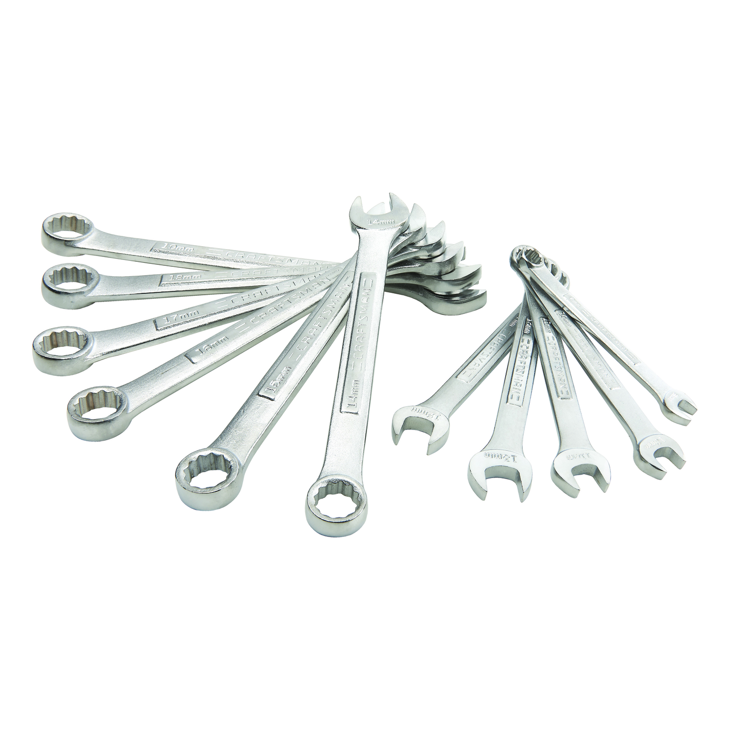 Craftsman Metric Combination Wrench Set 11 pc