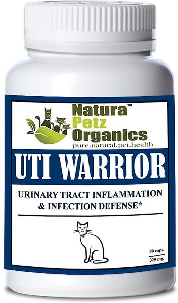 Natura Petz Organics UTI Warrior Cat Supplement， 90 count