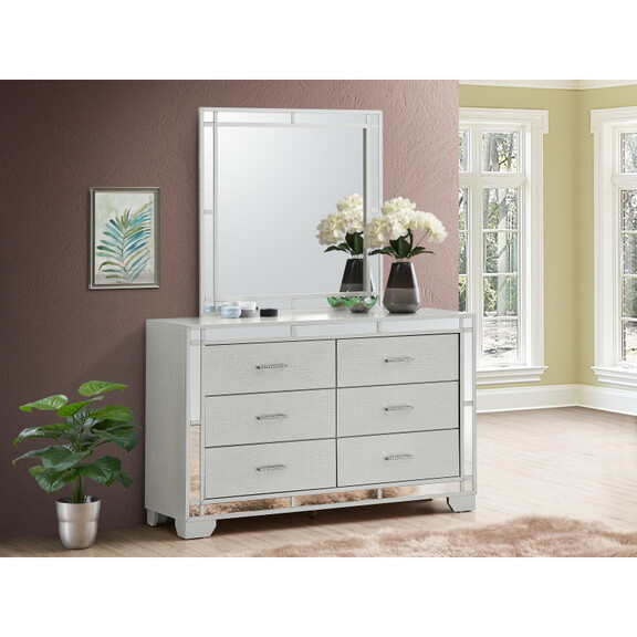 Glory Furniture Madison G6600 M  Silver Champagne ...