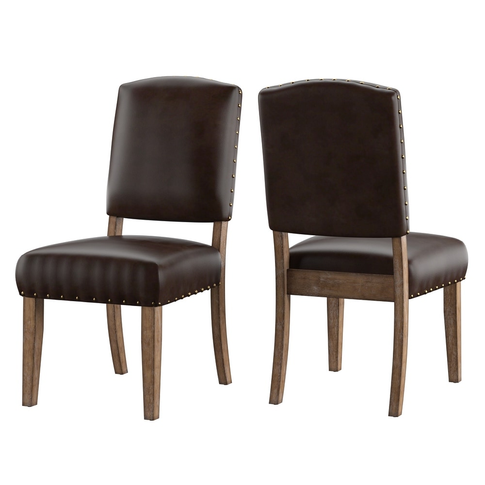 Benchwright Upholstered Dining Chairs (Set of 2) by iNSPIRE Q Artisan