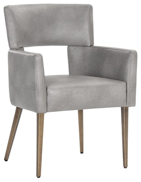 Amerie Dining Armchair   Midcentury   Dining Chairs   by Sunpan Modern Home  Houzz