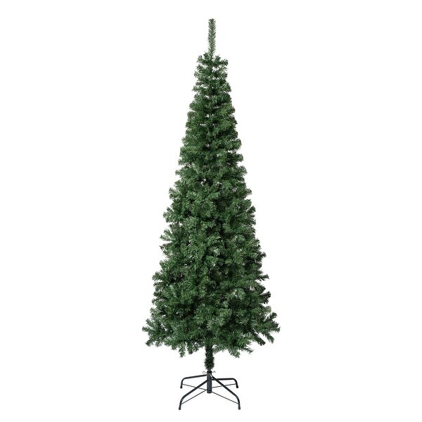 National Tree Company 7.5 ft. Linden Spruce Slim Wrapped Tree