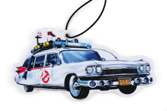 Ghostbusters ECTO 1 Car Air Freshener  New Car Sme...