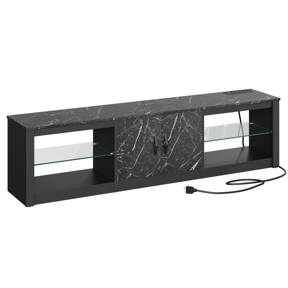 70 inch Modern TV Stand for TVs up to 75 inch with LED   Outlet   70 inch