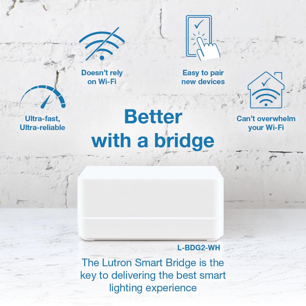 Lutron Caseta Wireless Smart Bridge， for Caseta Dimmers/Switches