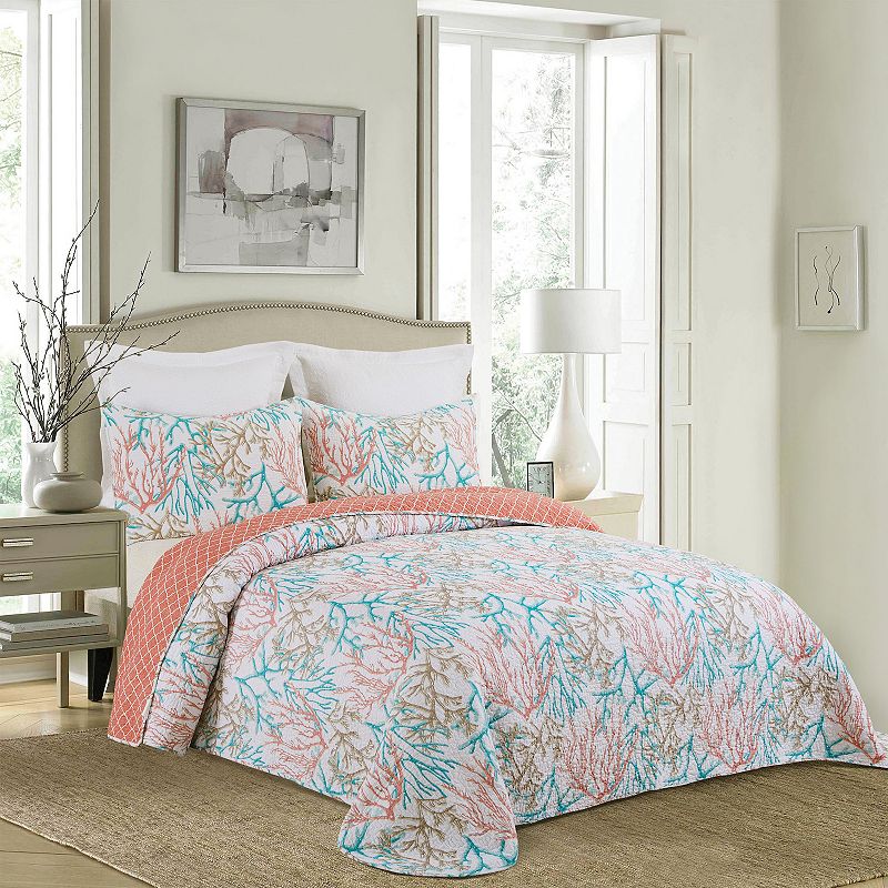 CandF Home Oceanaire Seafoam Quilt