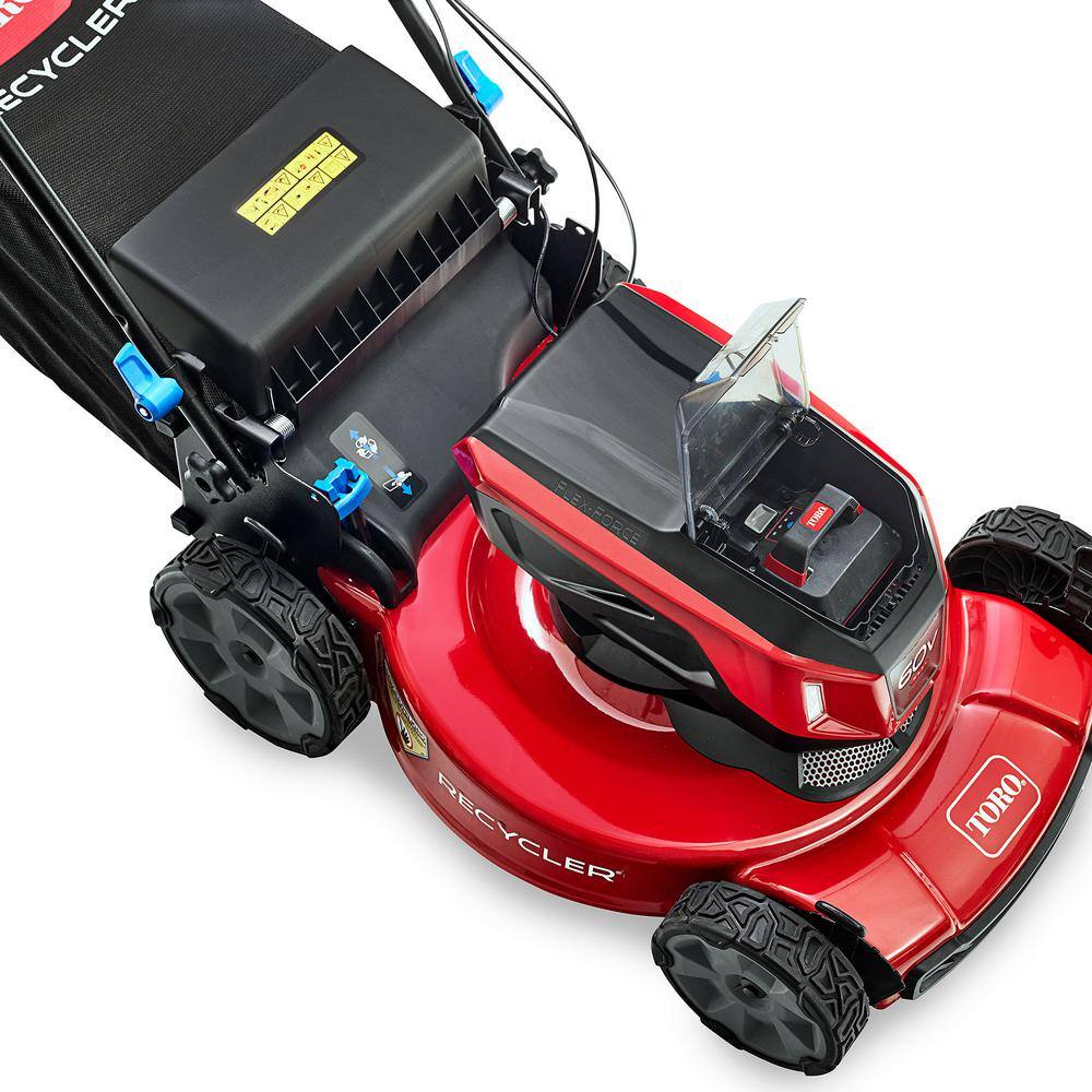 Toro 21467 Recycler 22 in. 60V Max* Personal Pace Auto-Drive Rear Wheel Drive Walk Behind Mower - 6.0 Ah Battery/Charger Included