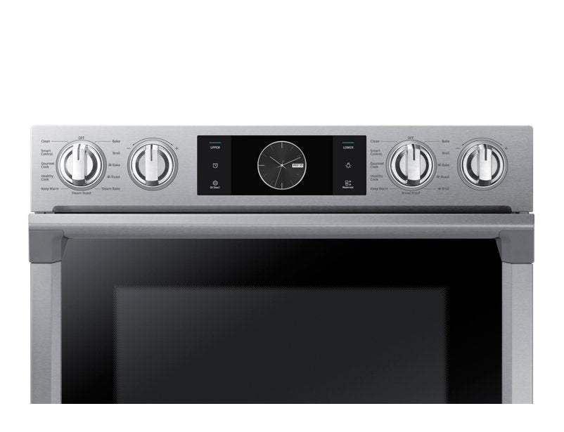 102 cuft Convection Double Oven with Steam Bake and Flex Duo