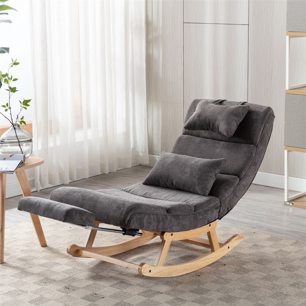 Chaise Longue Rocker Living Room Chair   N/A