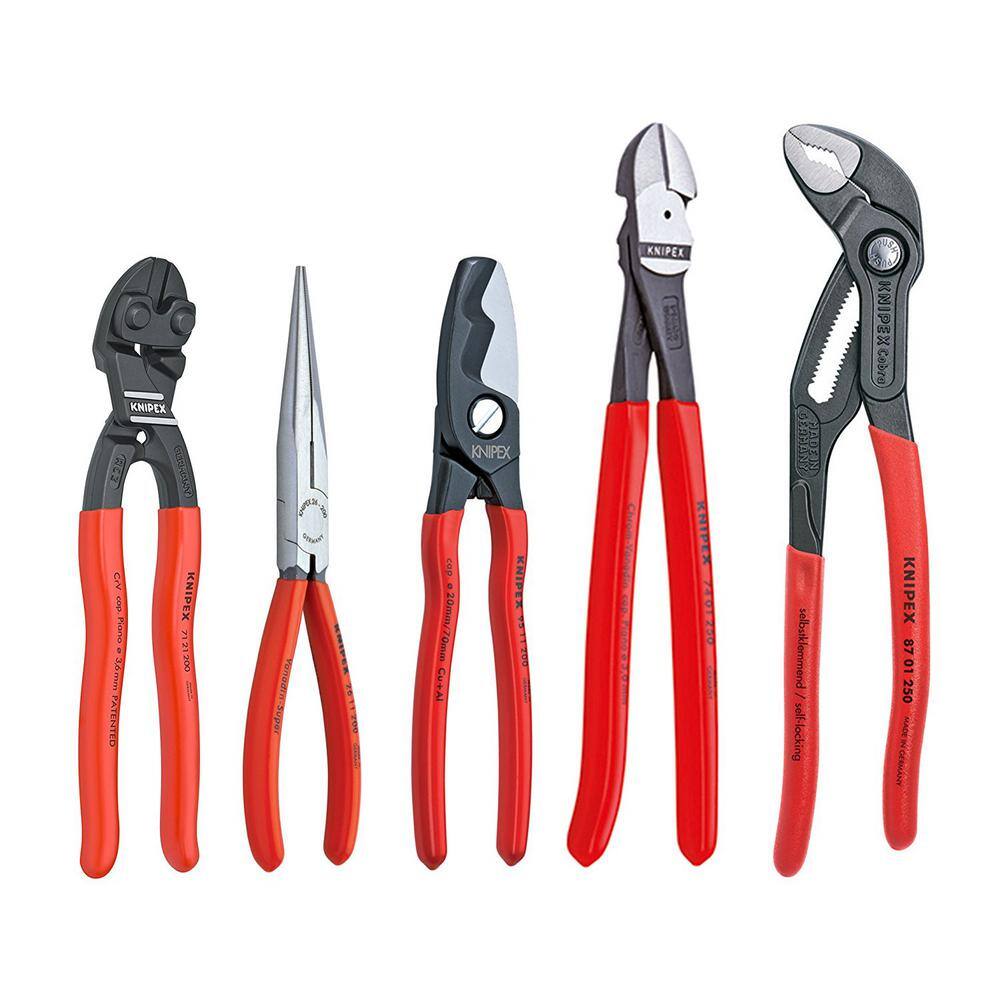 KNIPEX Automotive Pliers Starter Tool Set (5-Piece) 9K 00 80 108 US