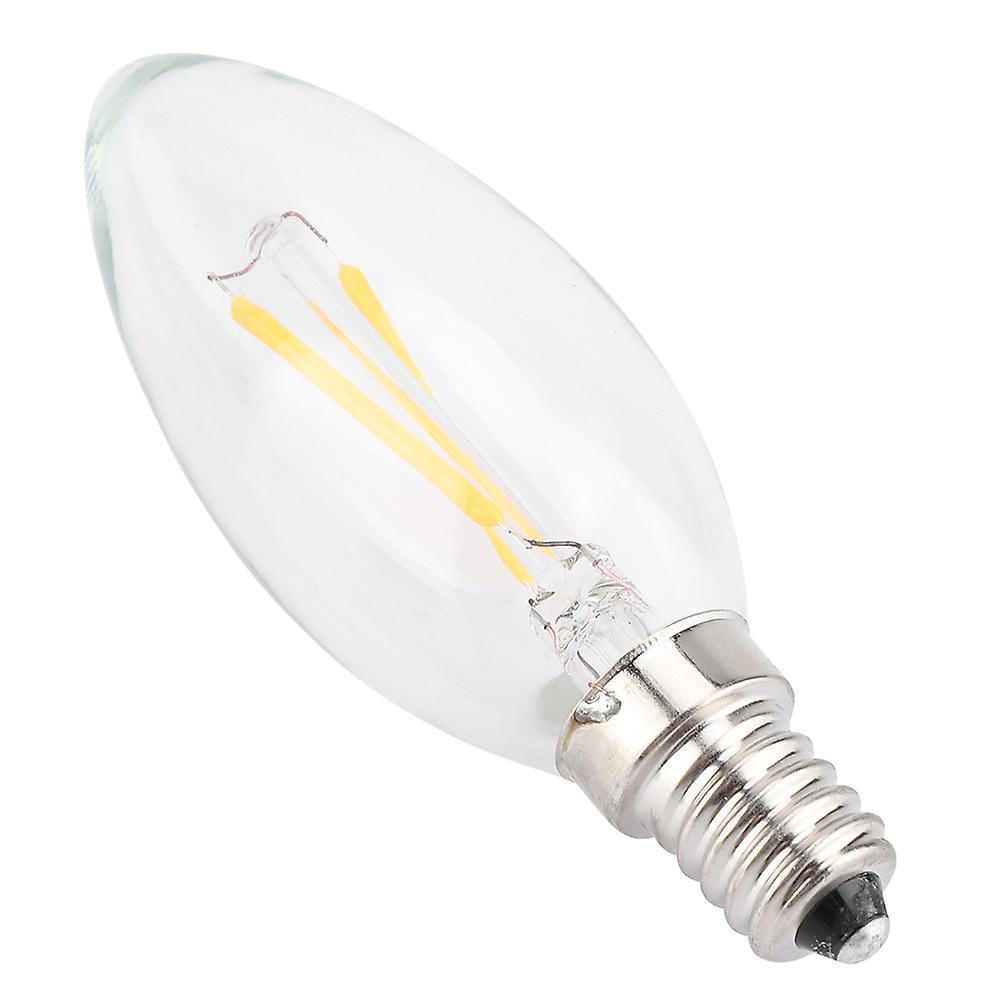 E14 Retro Style Home Candle Warm White Dimmable ment Bulb LED Light Lamp 220V (2W)