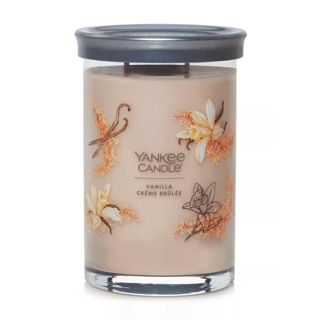 Yankee Candle  Signature Large Tumbler Candle in Vanilla Crème Brûlée