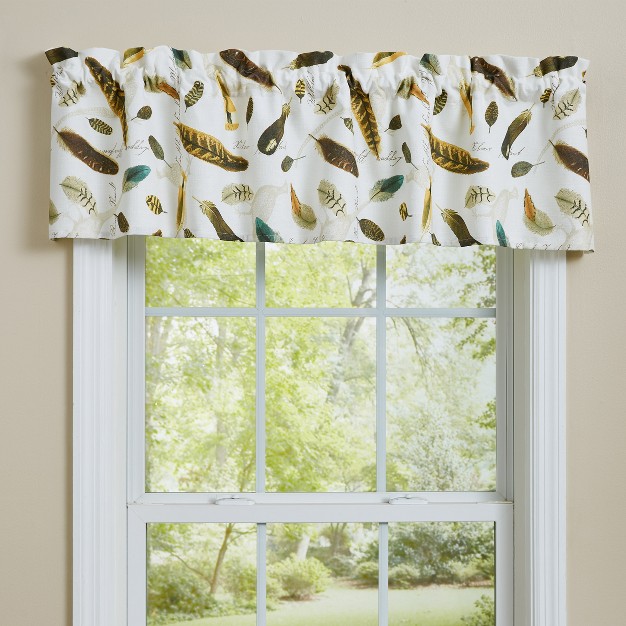 Park Designs Pheasant Run Valance 14 x27 x27 l White