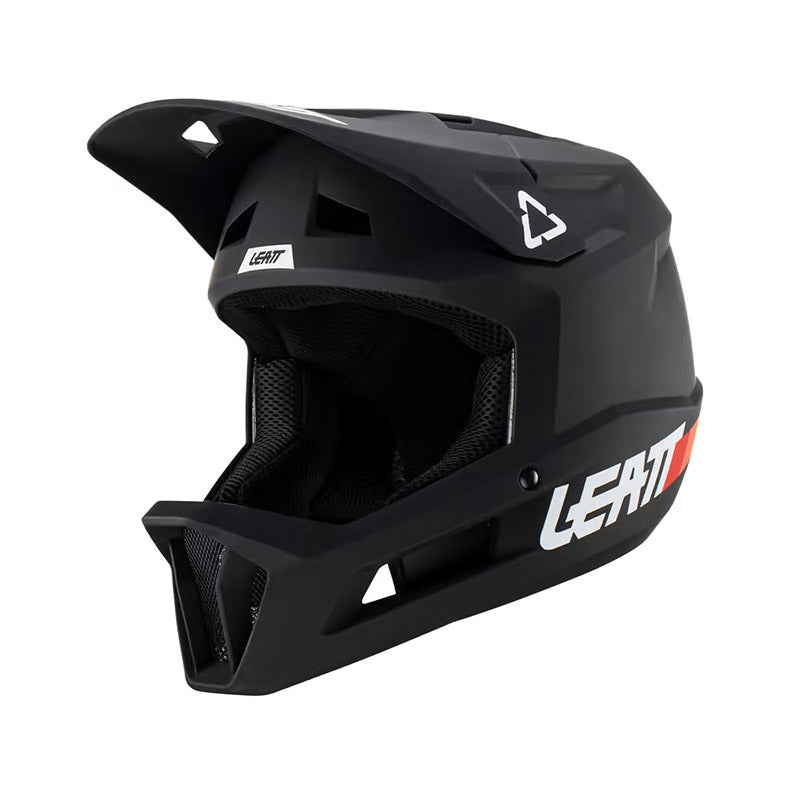 Leatt MTB Gravity 1.0 Full Face Helmet - Black - 2023