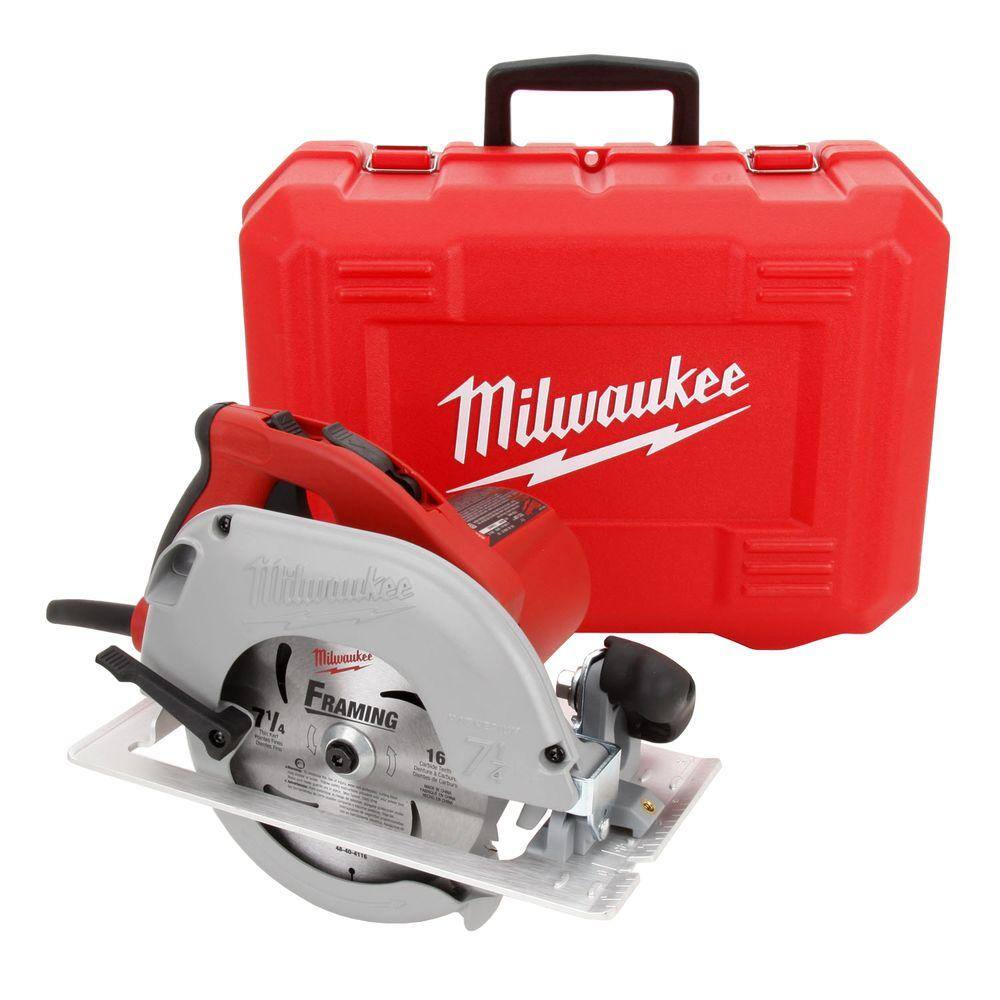 MW 15 Amp 7-14 in. Tilt-Lok Circular Saw with Hard Case 6390-21