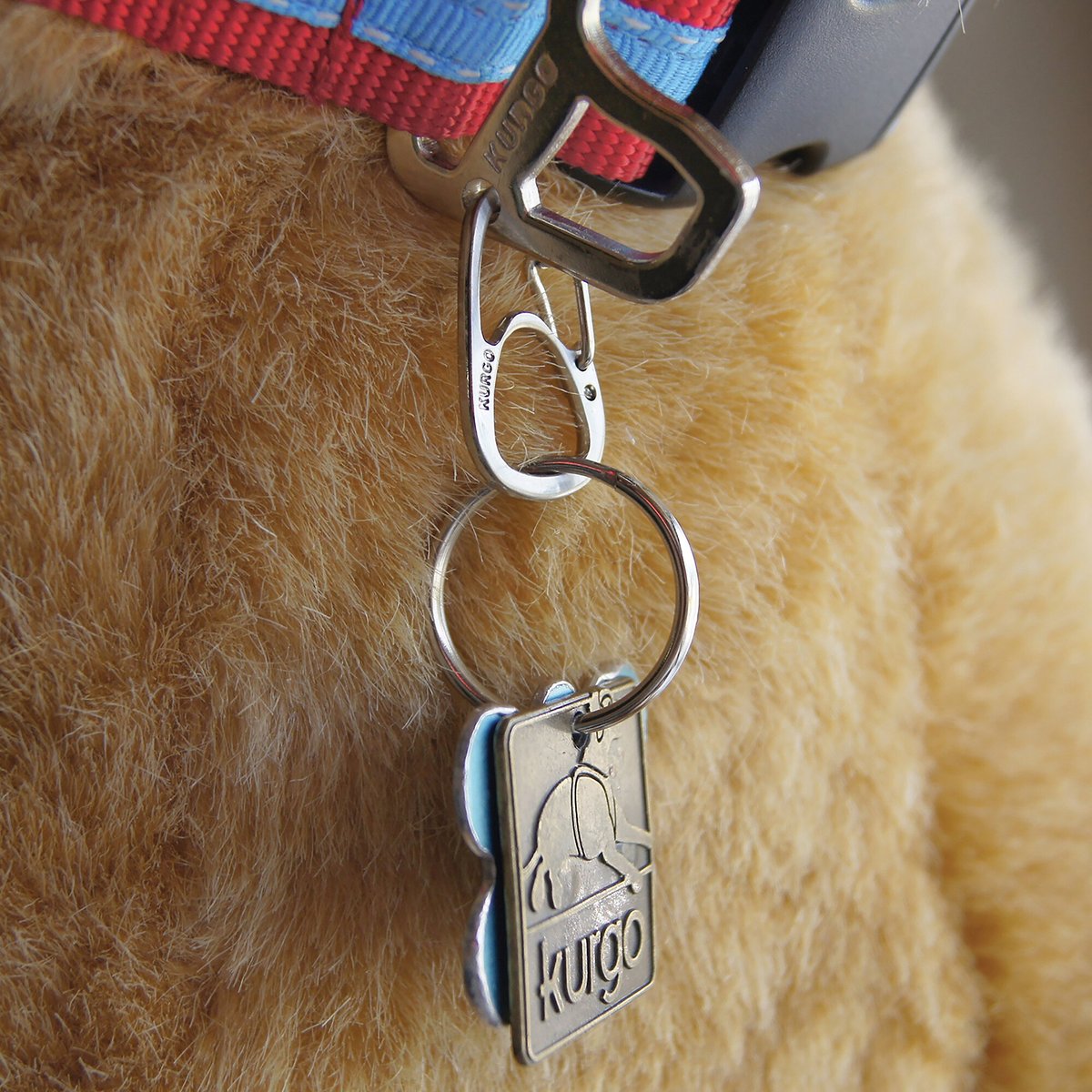 Kurgo Wander Dog Tag Clip， 1-in