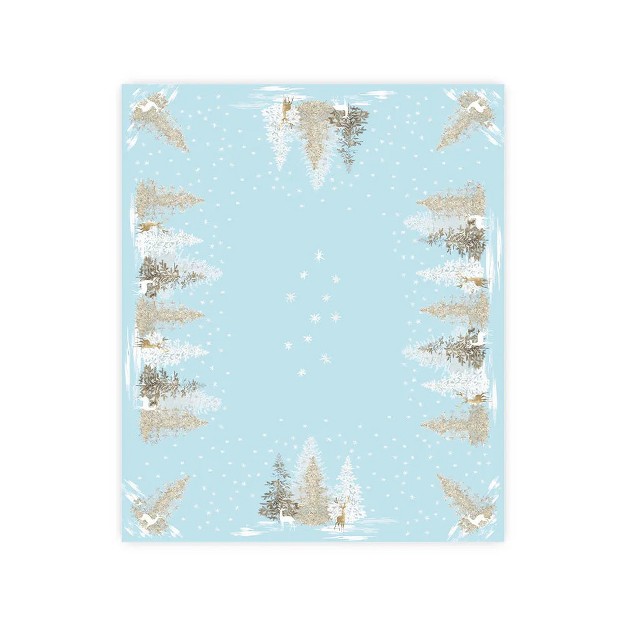 Laural Home Winter Wonderland Rectangle Tablecloth