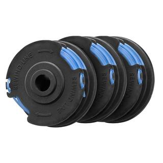 Homelite Electric String Trimmer 0.065 in. Replacement Spool (3-Pack) AC41RL3