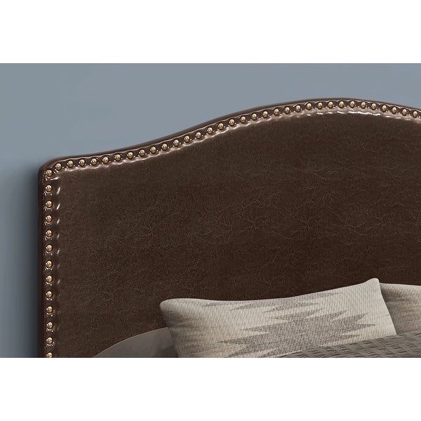 Bed， Headboard Only， Queen Size， Bedroom， Upholstered Pu Leather Look， Transitional - - 31784732