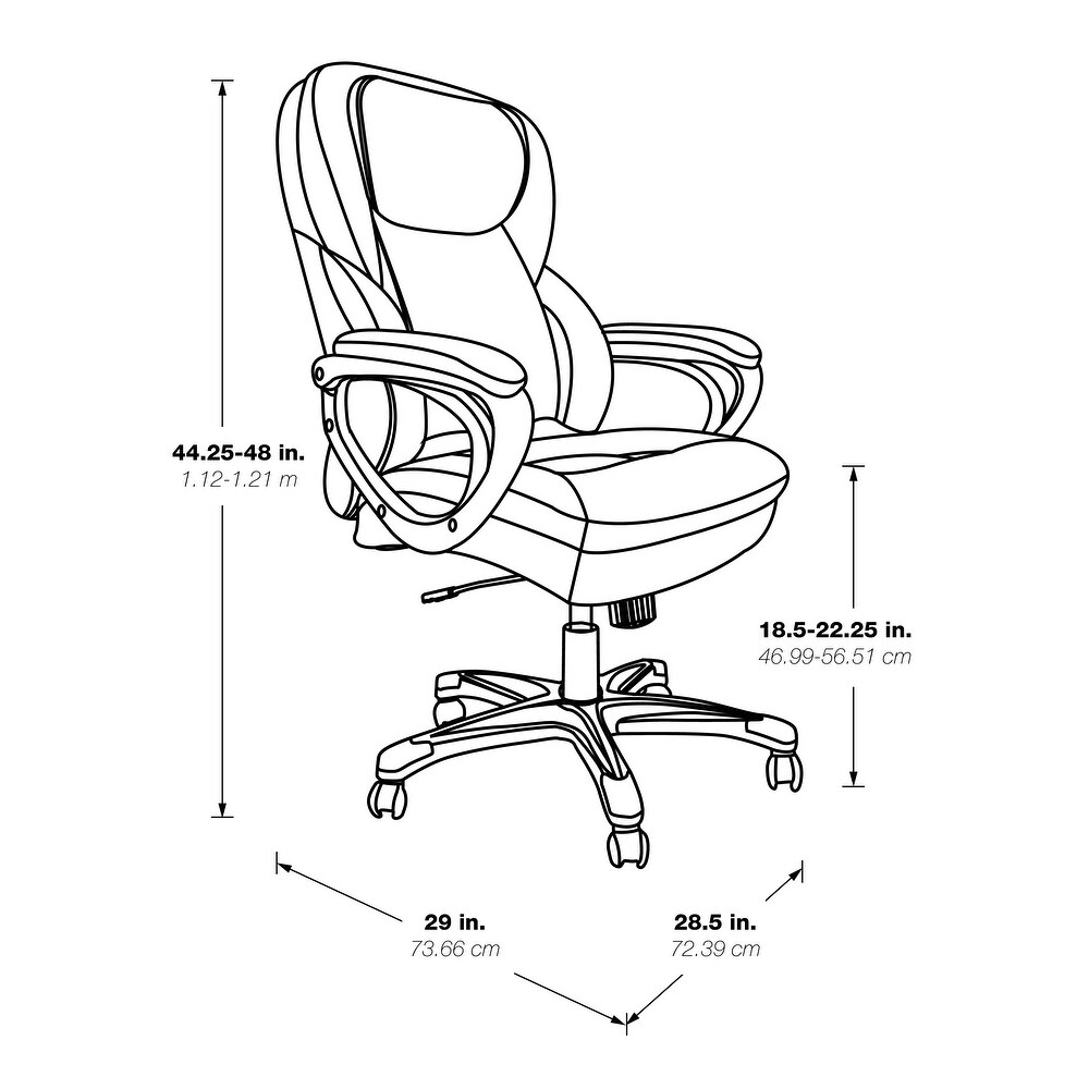 Bonded Leather Executive Office Chair