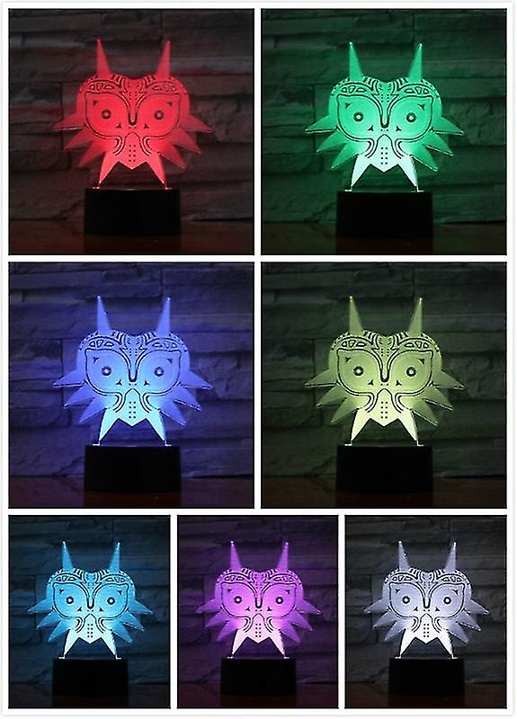 Night Lights Ambient Lighting Lengend Of Zelda 3d Led Night Light Kids Bedroom Table Lamp