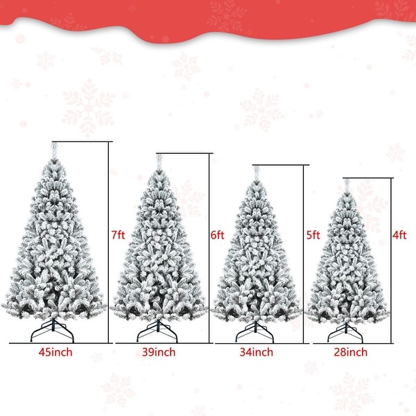 6/7/7.5/8/9 Feet PVC Memory Wire Christmas Tree