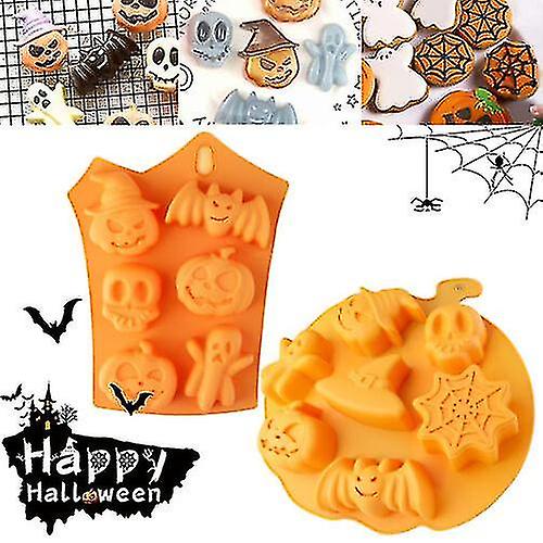 3d Silicone Christmas Pumpkin Candy Molds Cake Mold Chocolate Molds Kitchen Diy