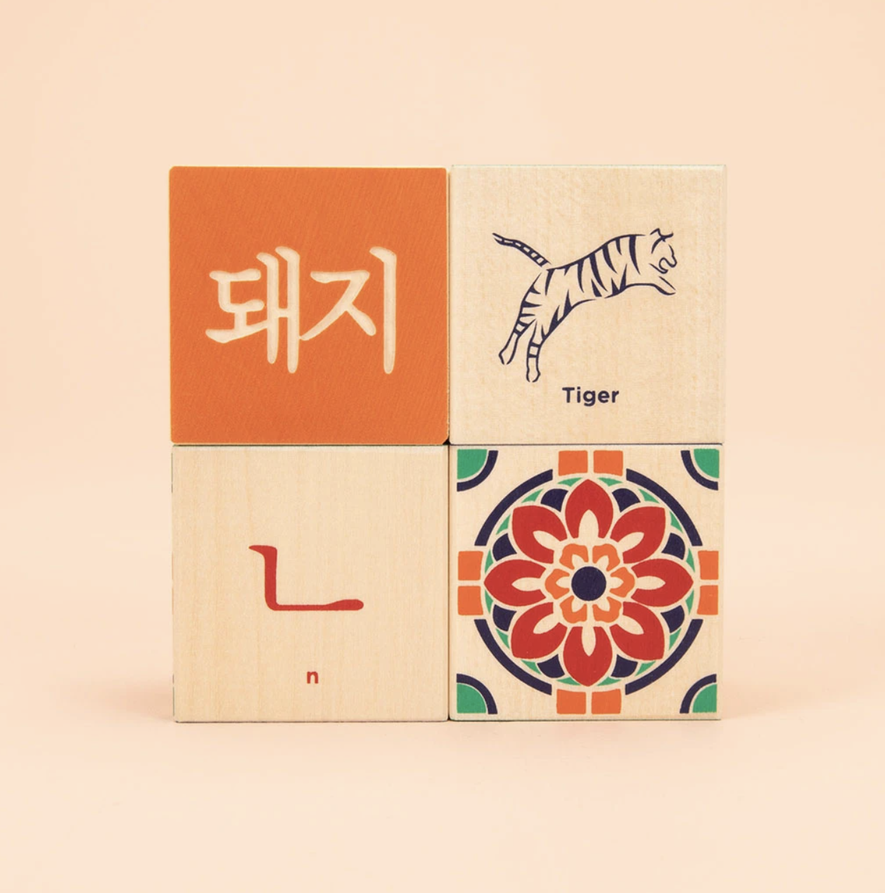 Korean Wooden Blocks by Uncle Goose