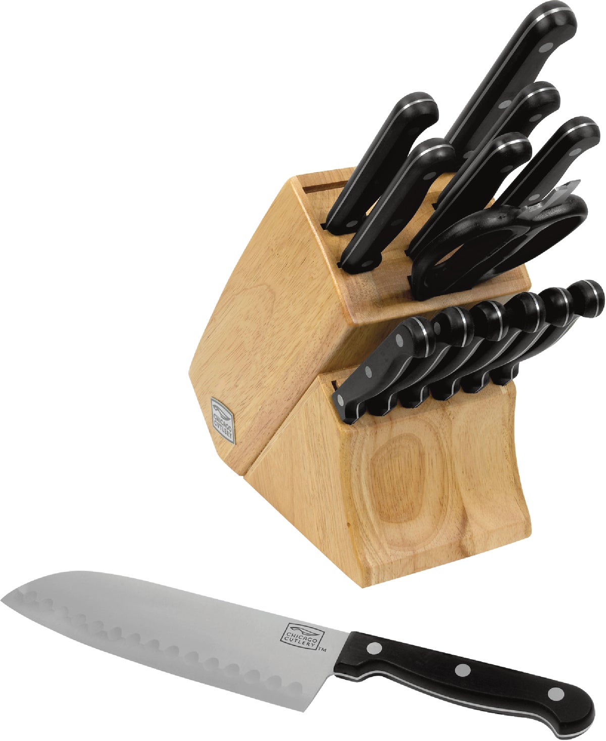 Chicago Cutlery Essentials 15-Piece Knife Set