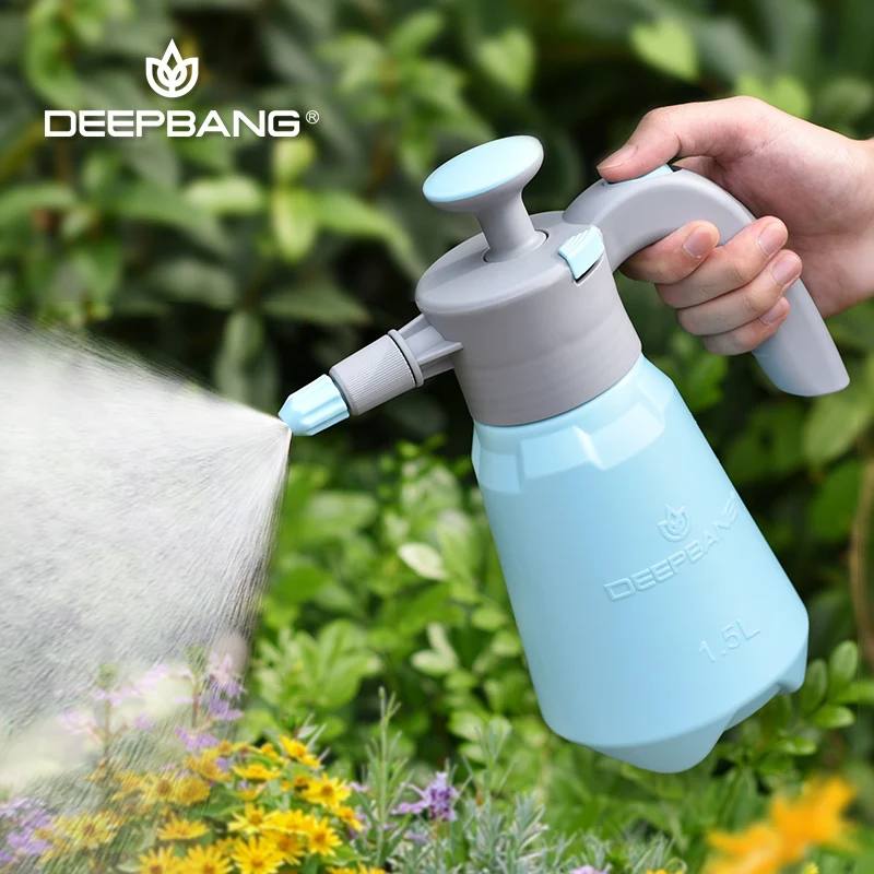 Deepbang Garden Supplies Wholesale Custom Continuous Mist Plastic Sprayer Watering Can for Plants