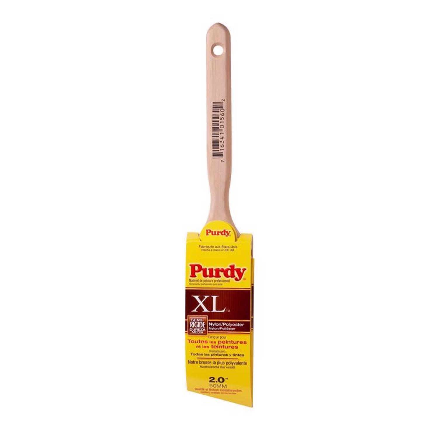 Purdy XL Glide 2 in. Medium Stiff Angle Trim Paint Brush