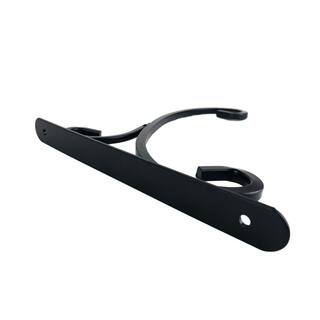 Vigoro 9 in. Decorative Black Metal Bracket 51469