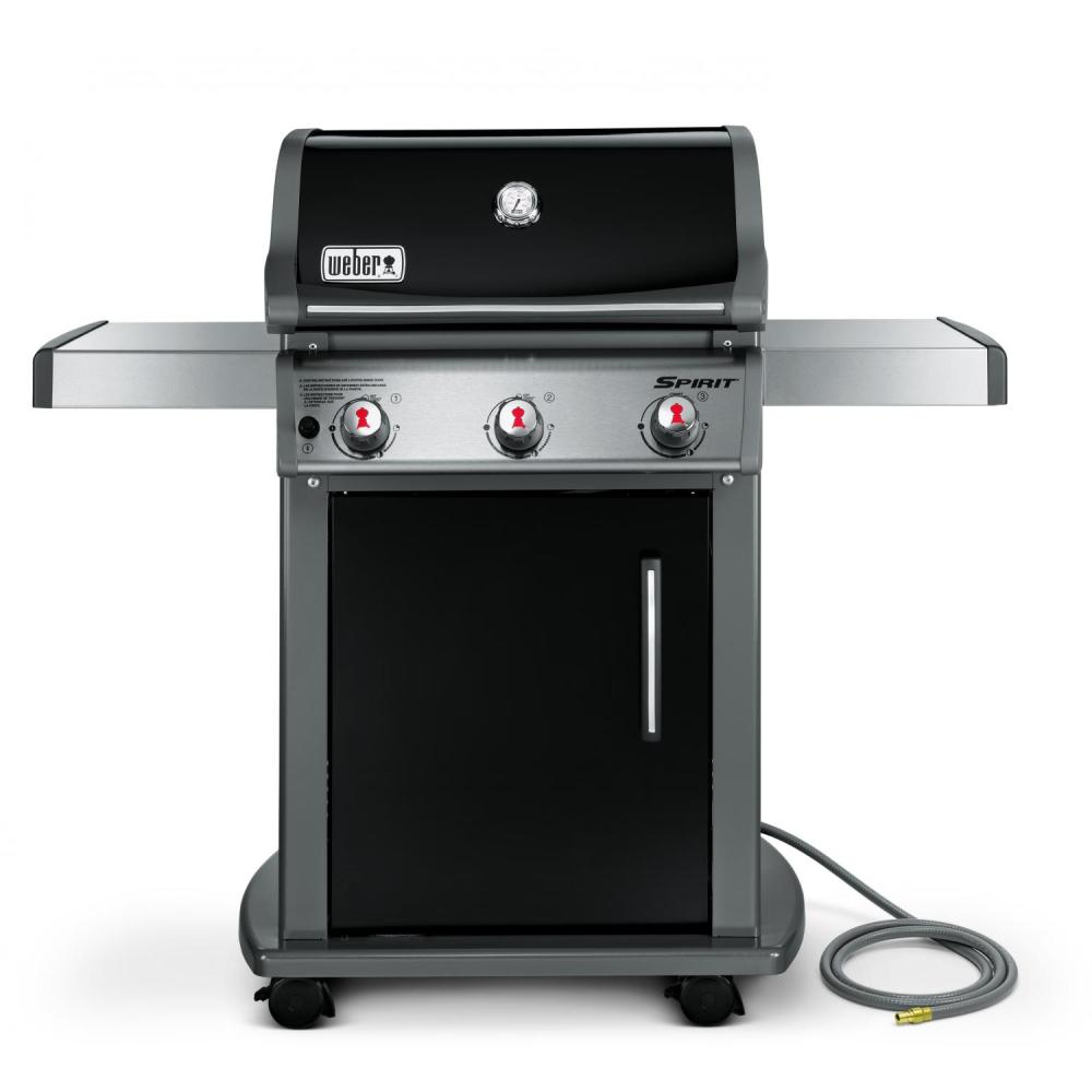 Spirit E-310 3 Burner Black Natural Gas Grill ;