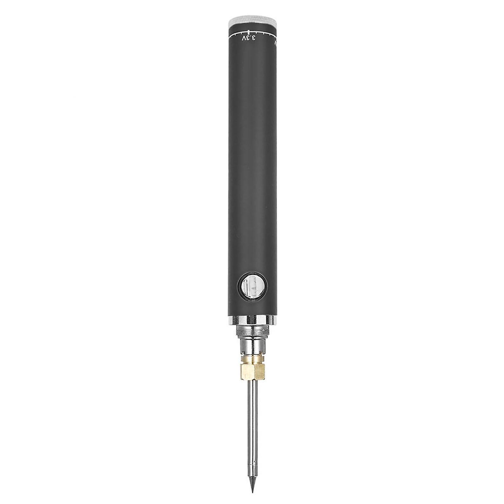 Usb Charging Soldering Iron Set Portable Cordless Electric Solder Iron Pen Welding Toolblack