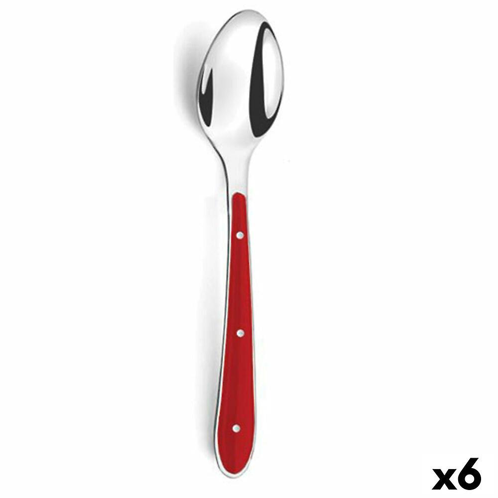 Dessert spoon Amefa Bistro Metal Bicoloured (13，4 cm) (Pack 6x)