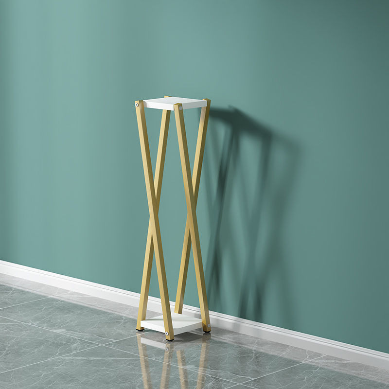 Multi Layer Golden Flower Plant Shelves for Living Room  Balcony   Contemporary   Plant Stands And Telephone Tables   by Miron Demid LLC  Houzz
