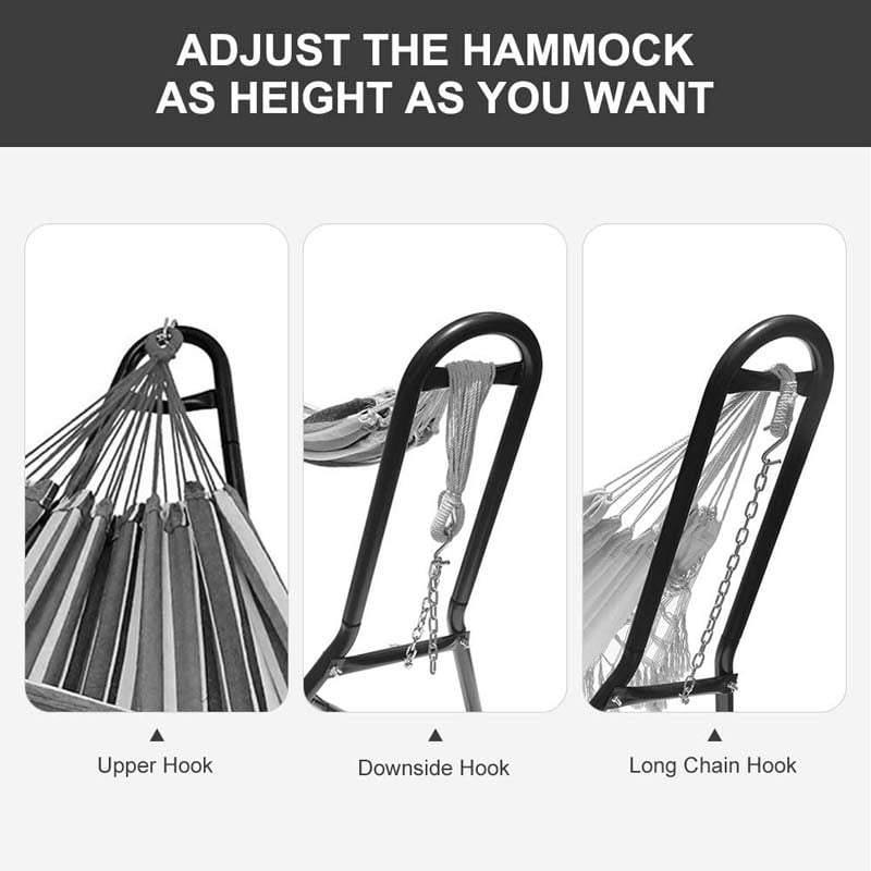 Adjustable Heavy-Duty Universal Hammock Stand