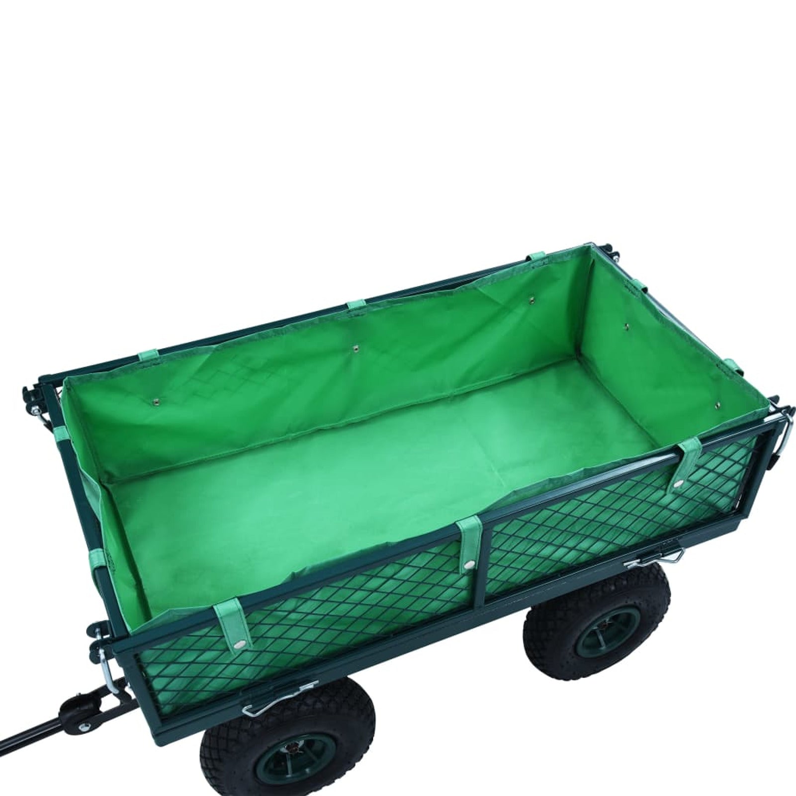 Festnight Garden Cart Liner Green Fabric